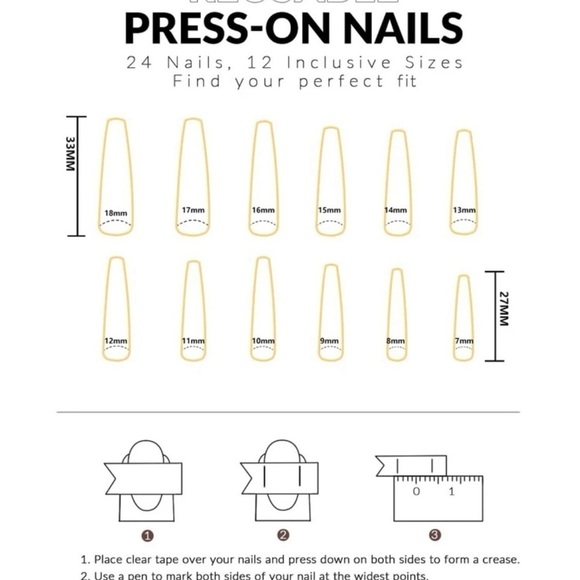 Christmas Santa Press On Nail Set - Picture 8 of 12